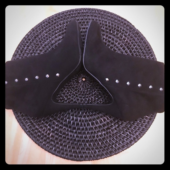 LC Lauren Conrad Shoes - Lauren Conrad studded suede booties, NWOB